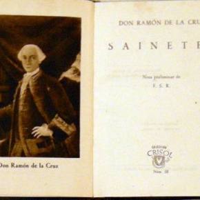 Don Ramón de la Cruz: Maestro del Sainete&nbsp;Madrileño